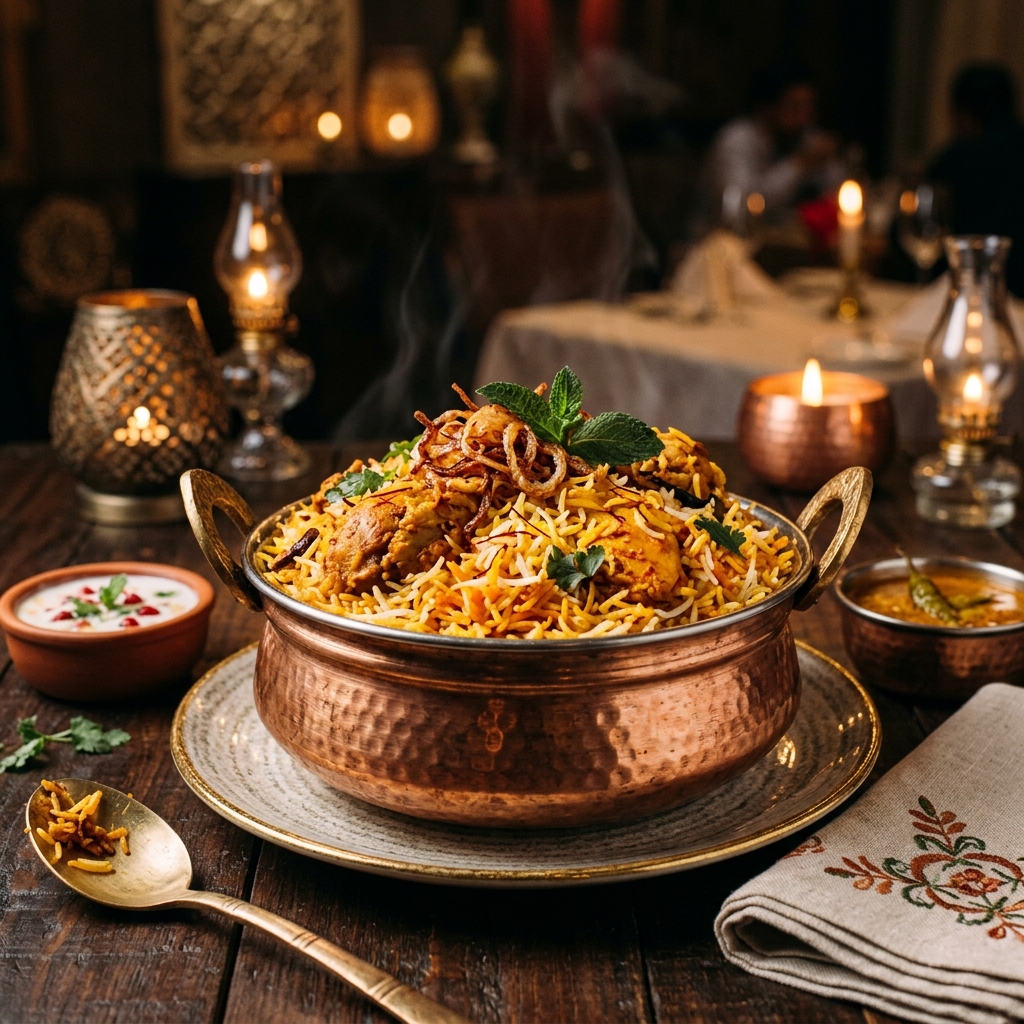 Hyderabadi Dum Biryani